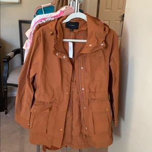 J. Crew rain jacket